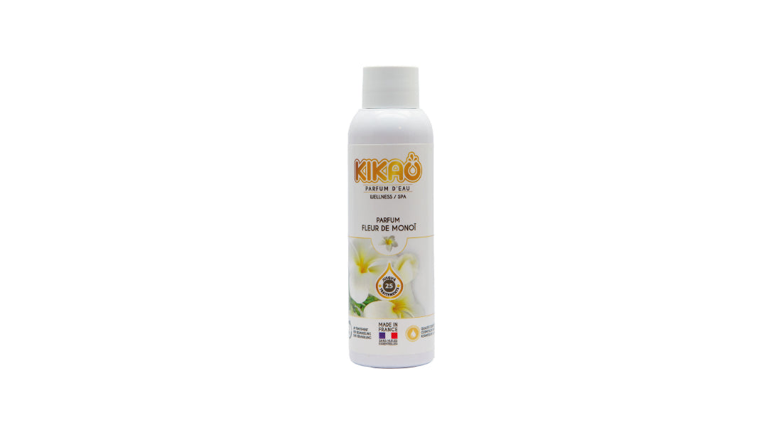 image de face du bidon 125g du parfum fleur de monoï