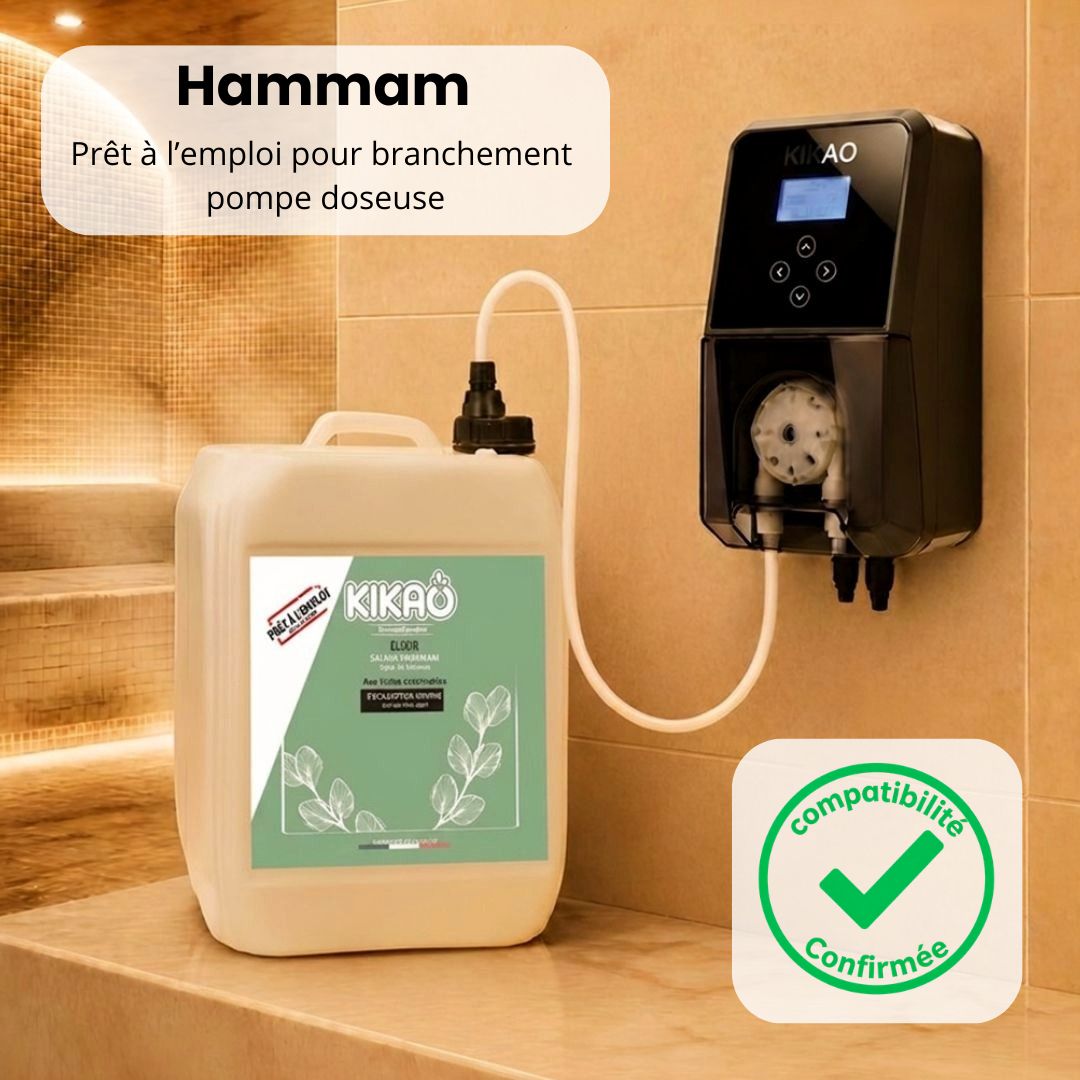 Prêt à l'emploi - Hammam &amp; Sauna - Cassis / Eucalyptus