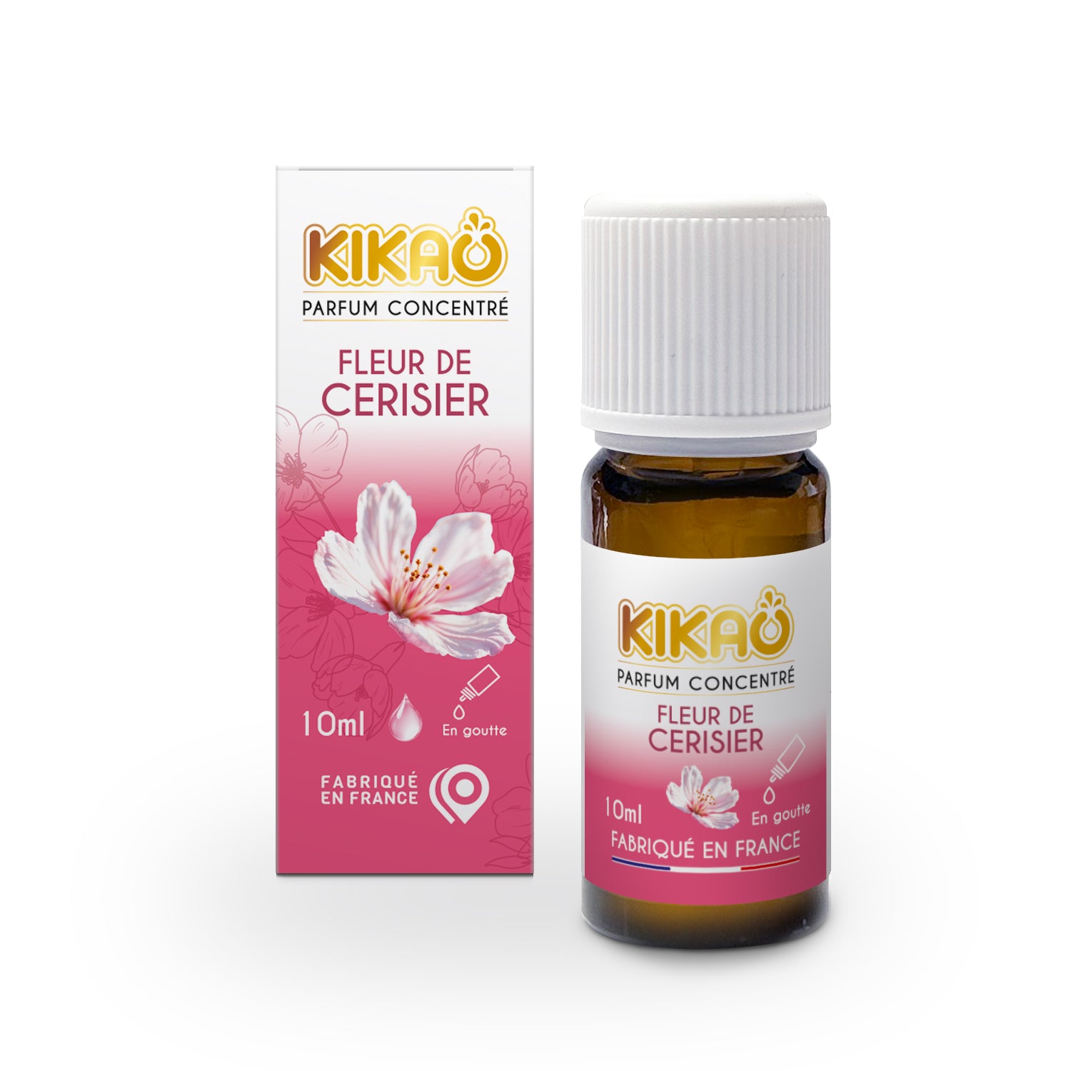 KIKAO - Parfum Fleur de cerisier Concentré - Multi-Usages