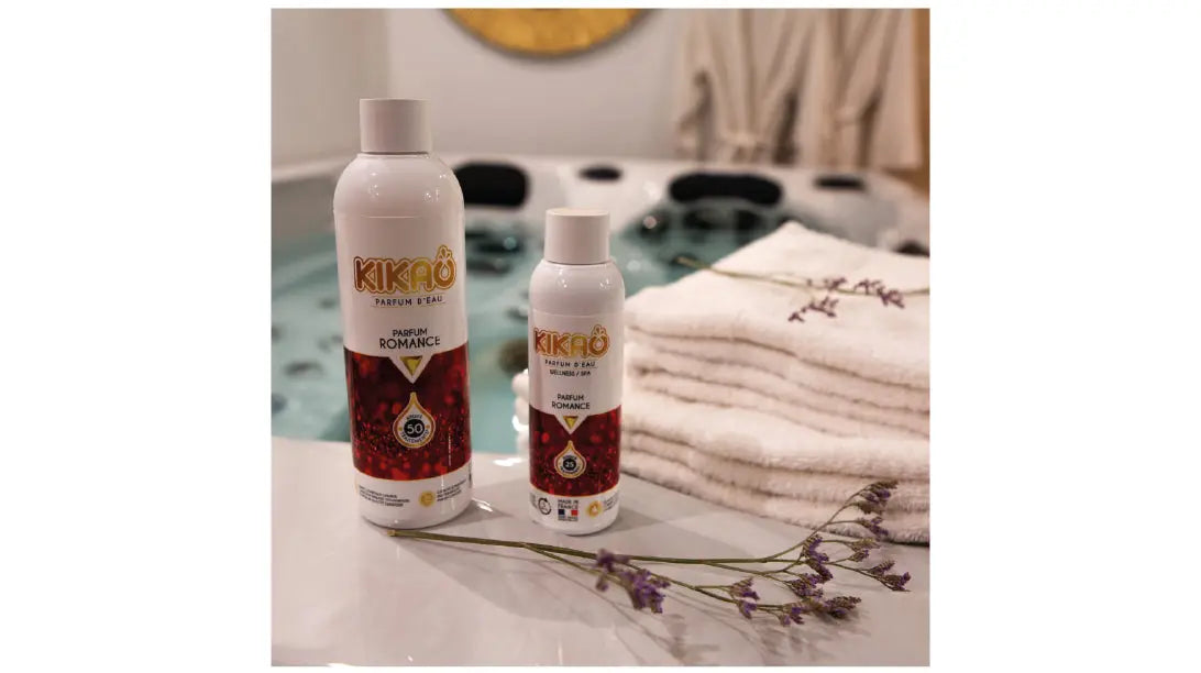 photographie des deux formats bidons 125g et 250g de la senteur Romance 