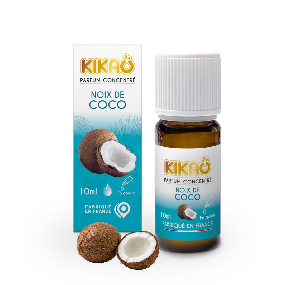 KIKAO - Parfum Noix de Coco Concentré - Multi-Usages - 10ml