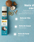 KIKAO - Parfum Noix de Coco Concentré - Multi-Usages - 10ml