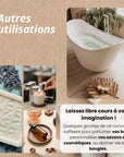 KIKAO - Parfum Fleur de Coton Concentré - Multi-Usages - 10ml